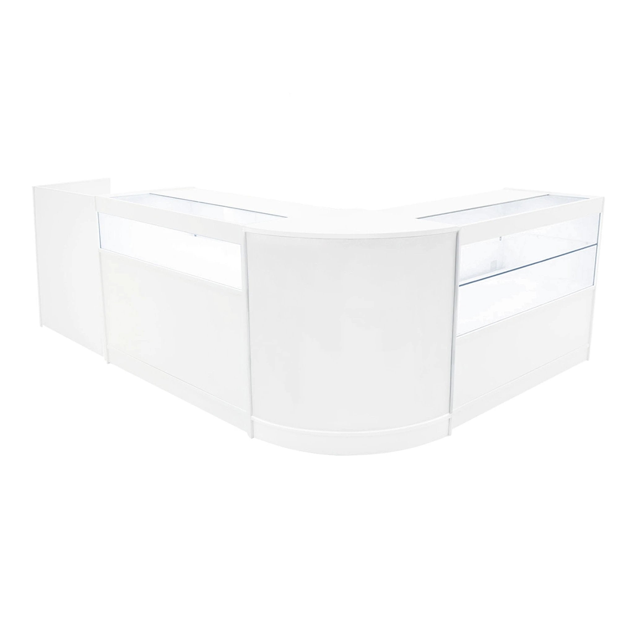 Monster Shop Gravity LED Shop Counter Set B1200, C1200, TB60 & & CM60 - White -