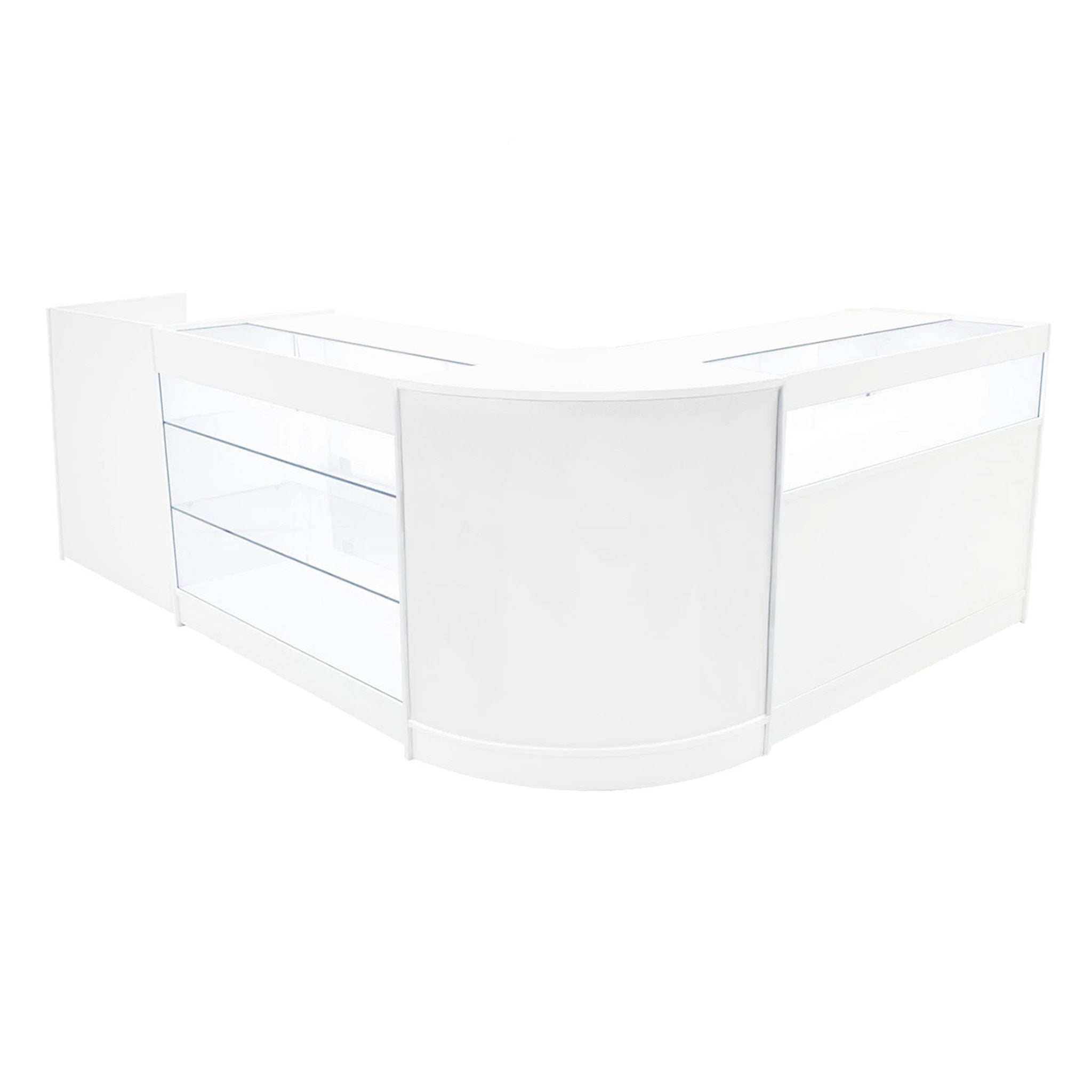 Monster Shop Polaris LED Shop Counter Set K1200, B1200, TB60 & CM60 - White -