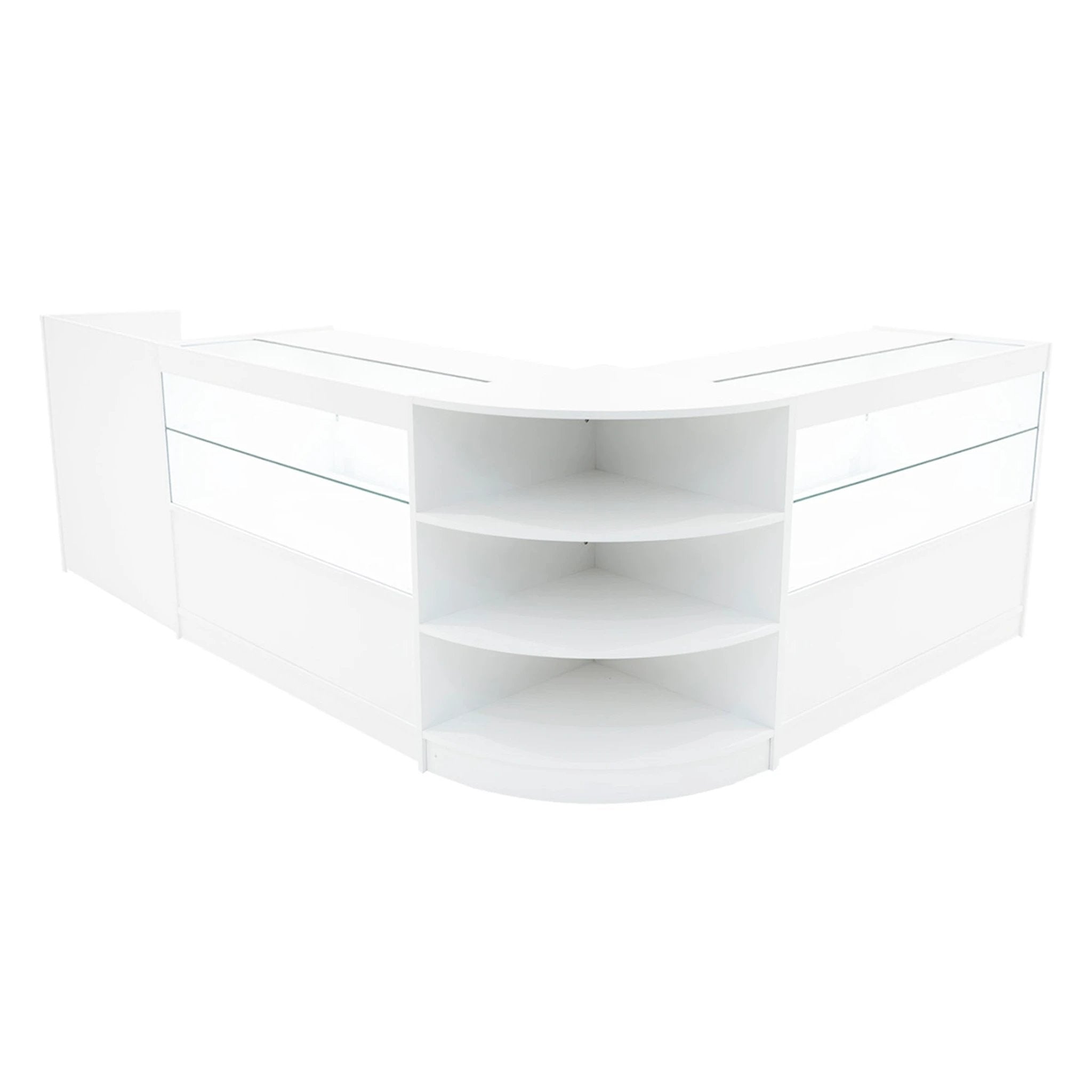 Monster Shop Eclipse LED Shop Counter Set LM60, TB60 & 2 x C1200 - White -