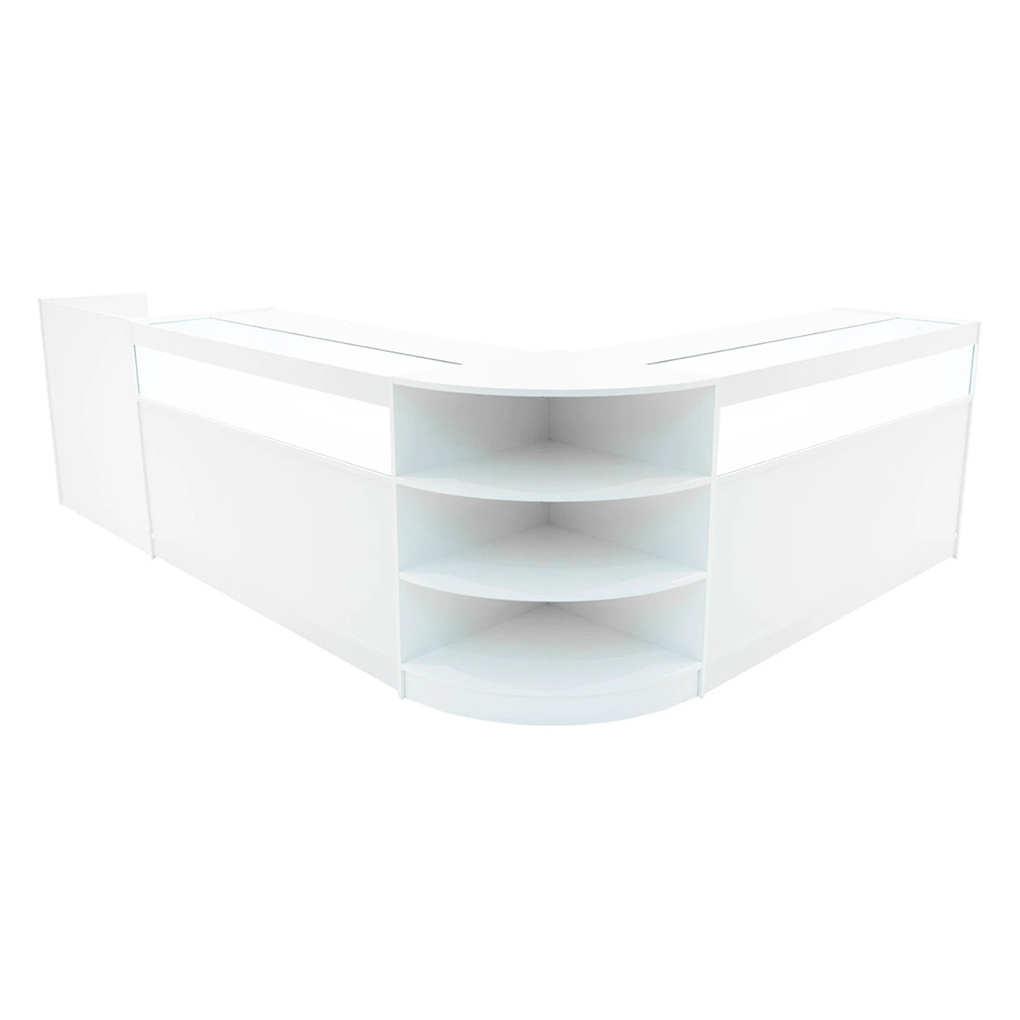 Monster Shop Sagittarius LED Shop Counter Set LM60, TB60 & 2 x B1500 - White -