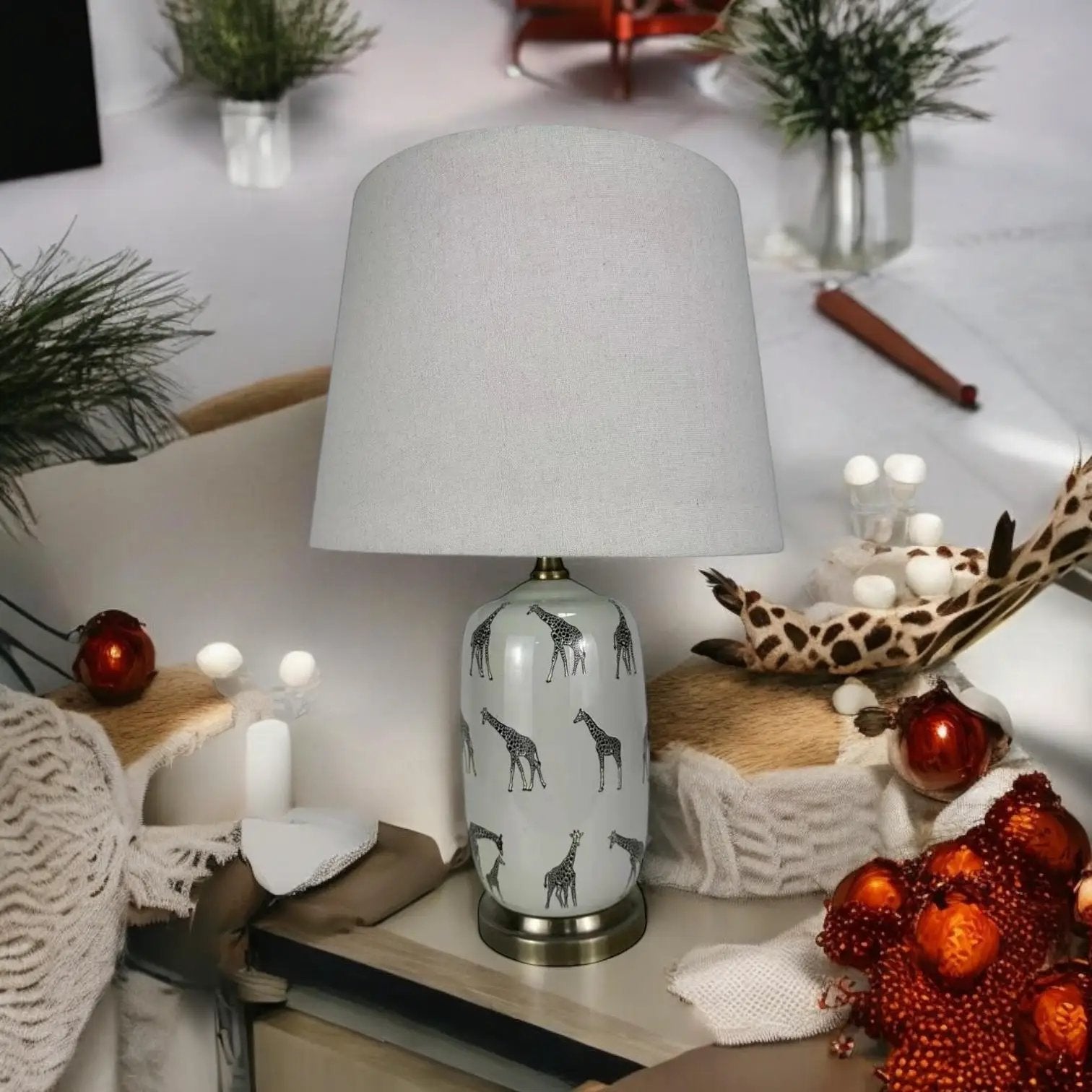 MSL 41CM LAMP AND SHADE - Lamp
