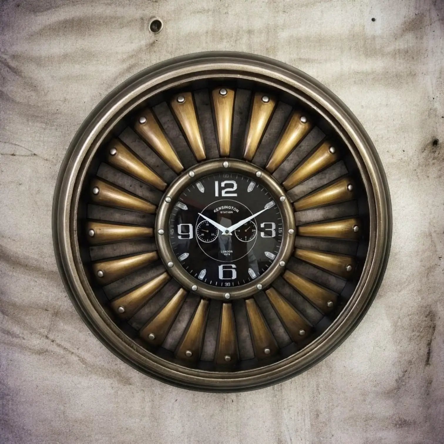 MSL 63CM WALL CLOCK - Ray design - Clock