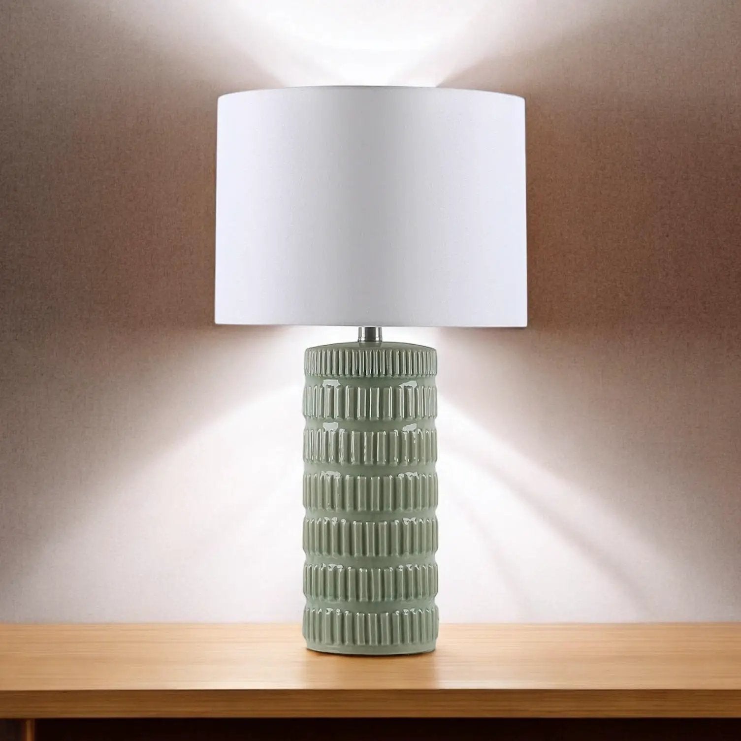 MSL 43CM LAMP AND SHADE - Lamp
