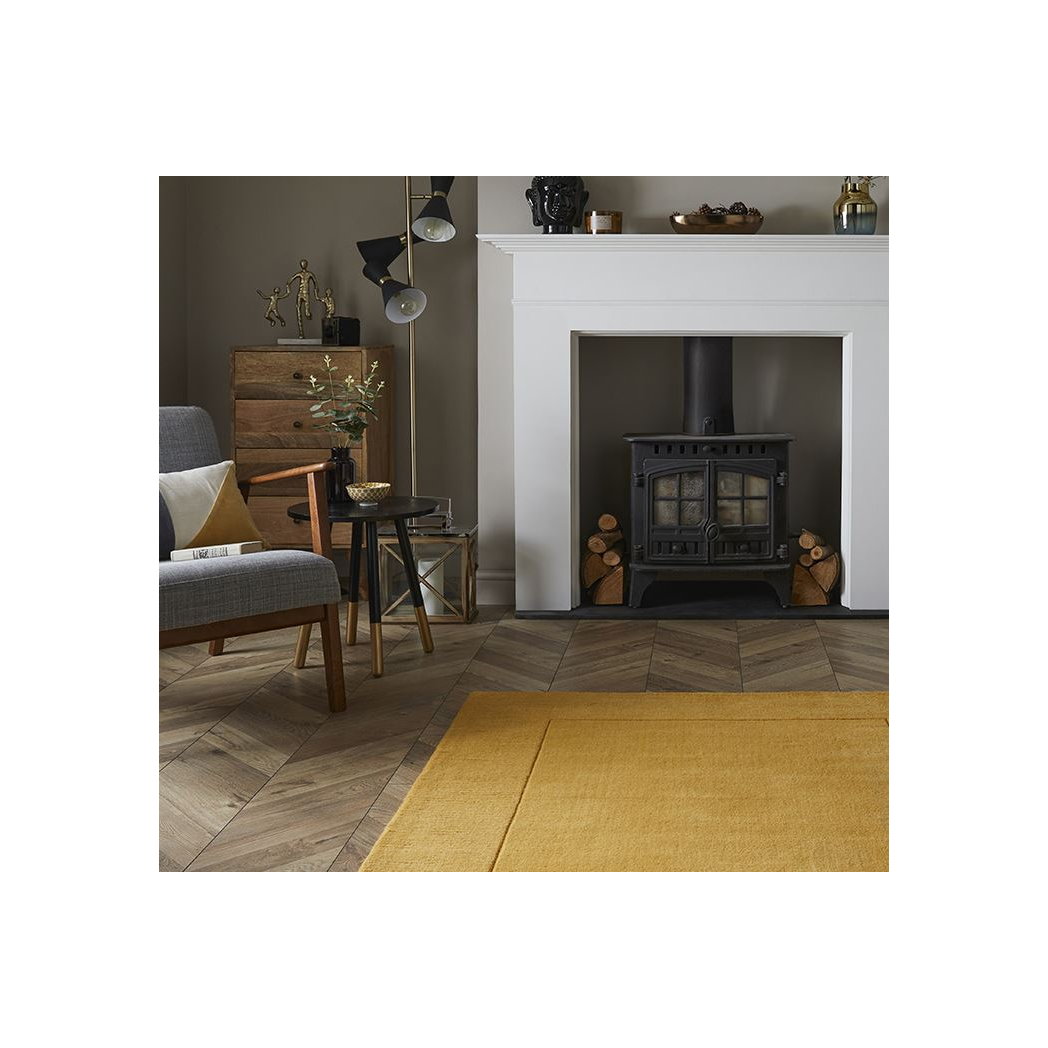 Esselle Home Esme Wool 80x150cm Ochre Rug - Rug
