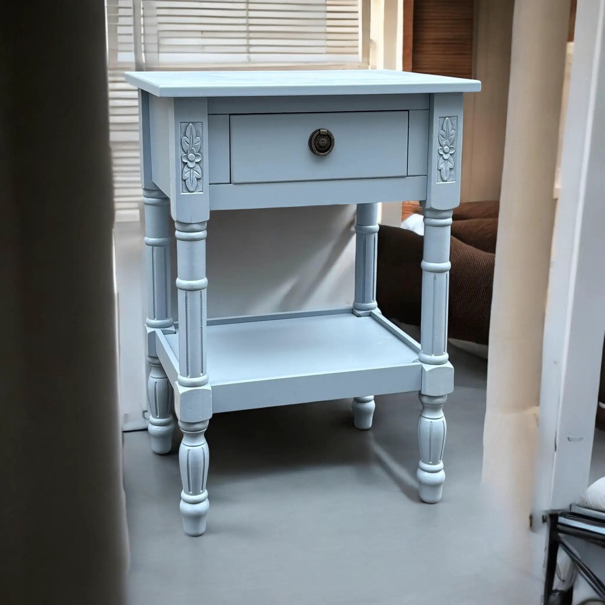 MSL 65CM 1 DRAWER SIDE TABLE - Bedside Table