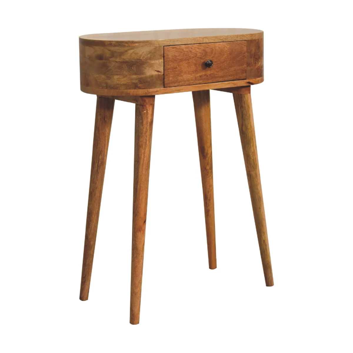 Artisan Furniture Artisan Console Table Mini Drawer Oak Finish Home - Console Table