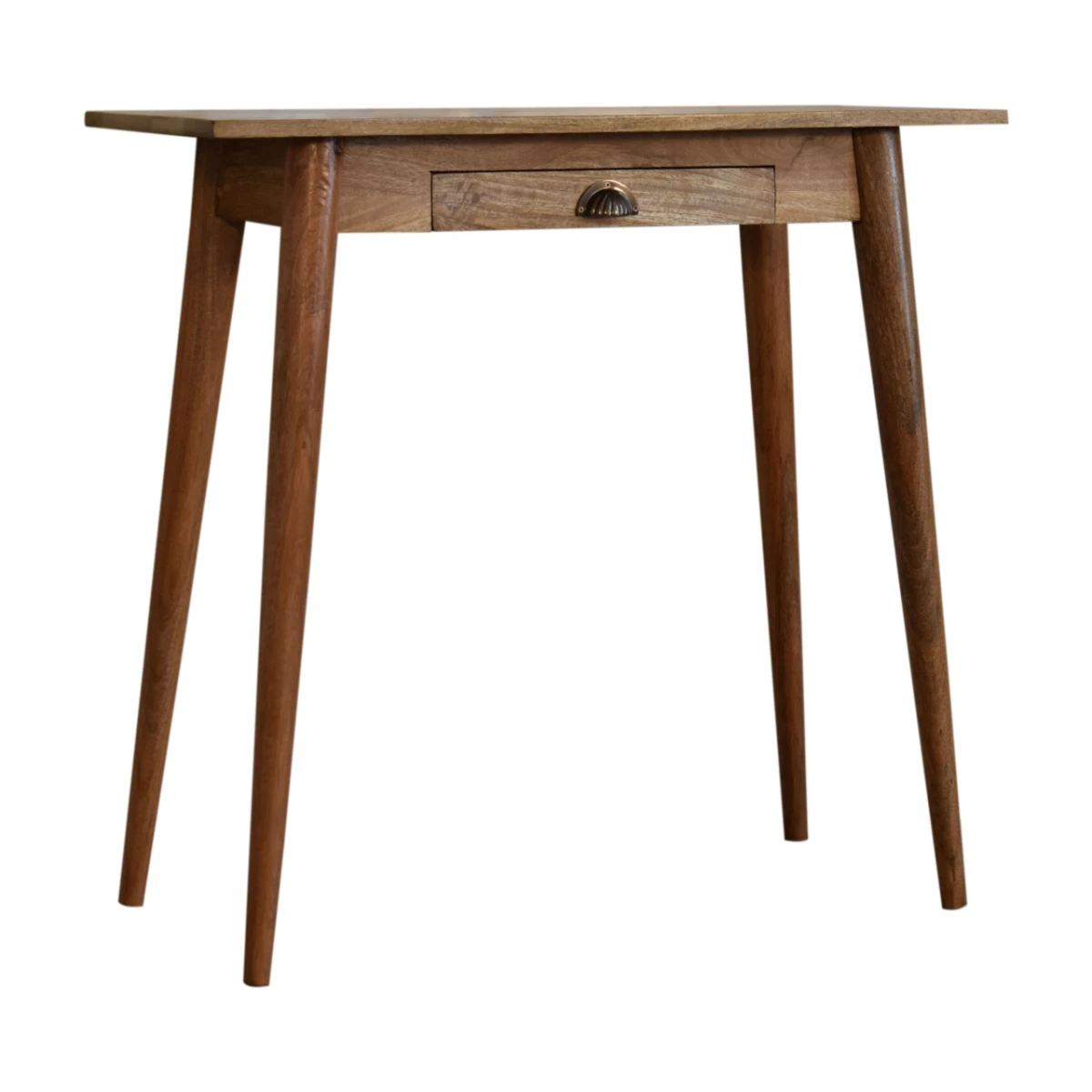 Artisan Nordic Desk Mini Brass Shell Handle Small by Artisan Furniture