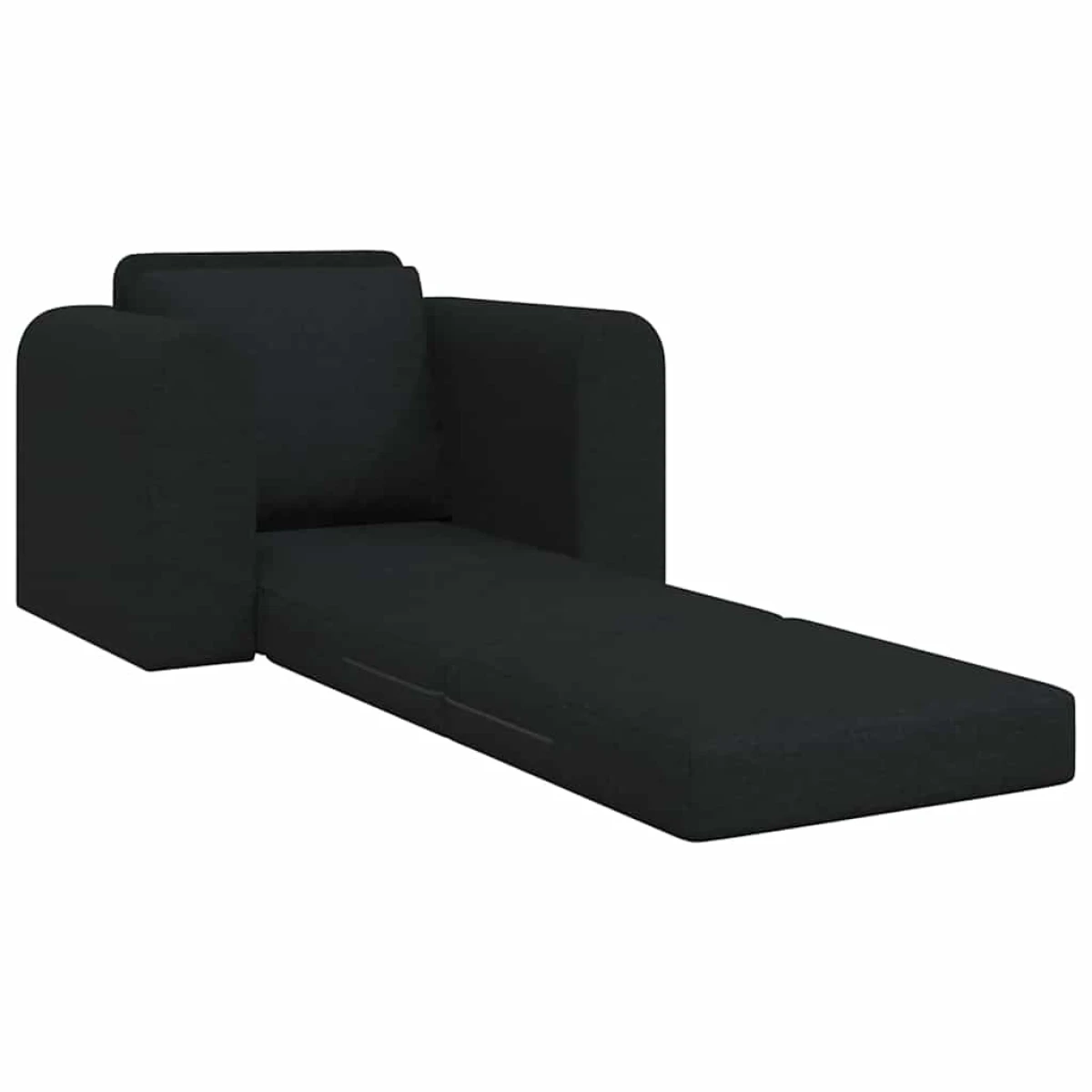 vidaXL VidaXL Armchair 98 By 71 By 83 Cm Black Fabric For Reading - Sofa Bed