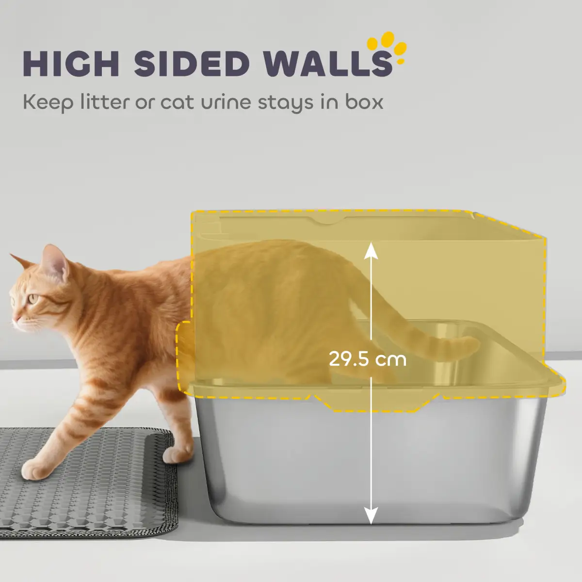 N/A Cat Litter Box - Cat Litter