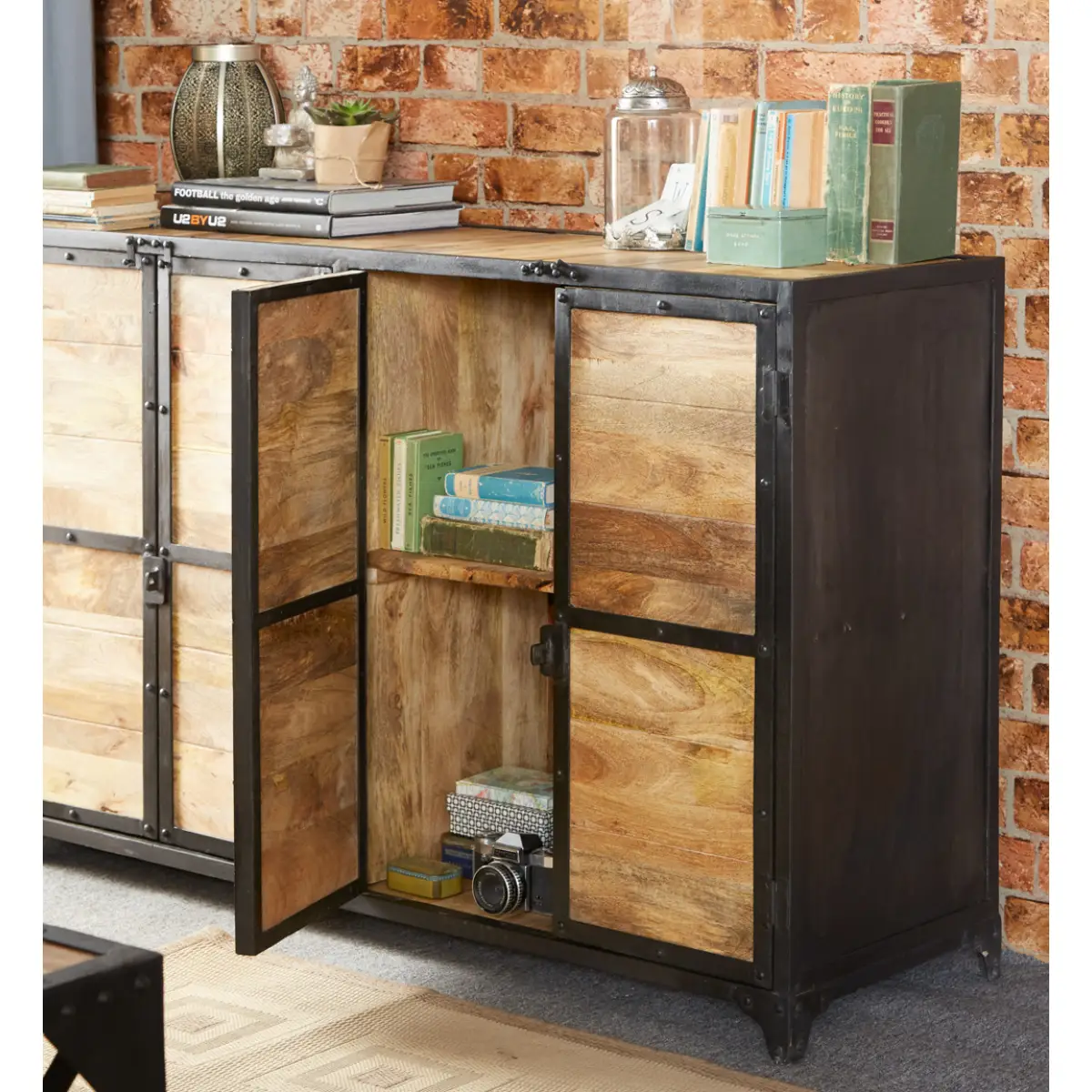 Indian Hub Ascot Large Sideboard - Sideboard