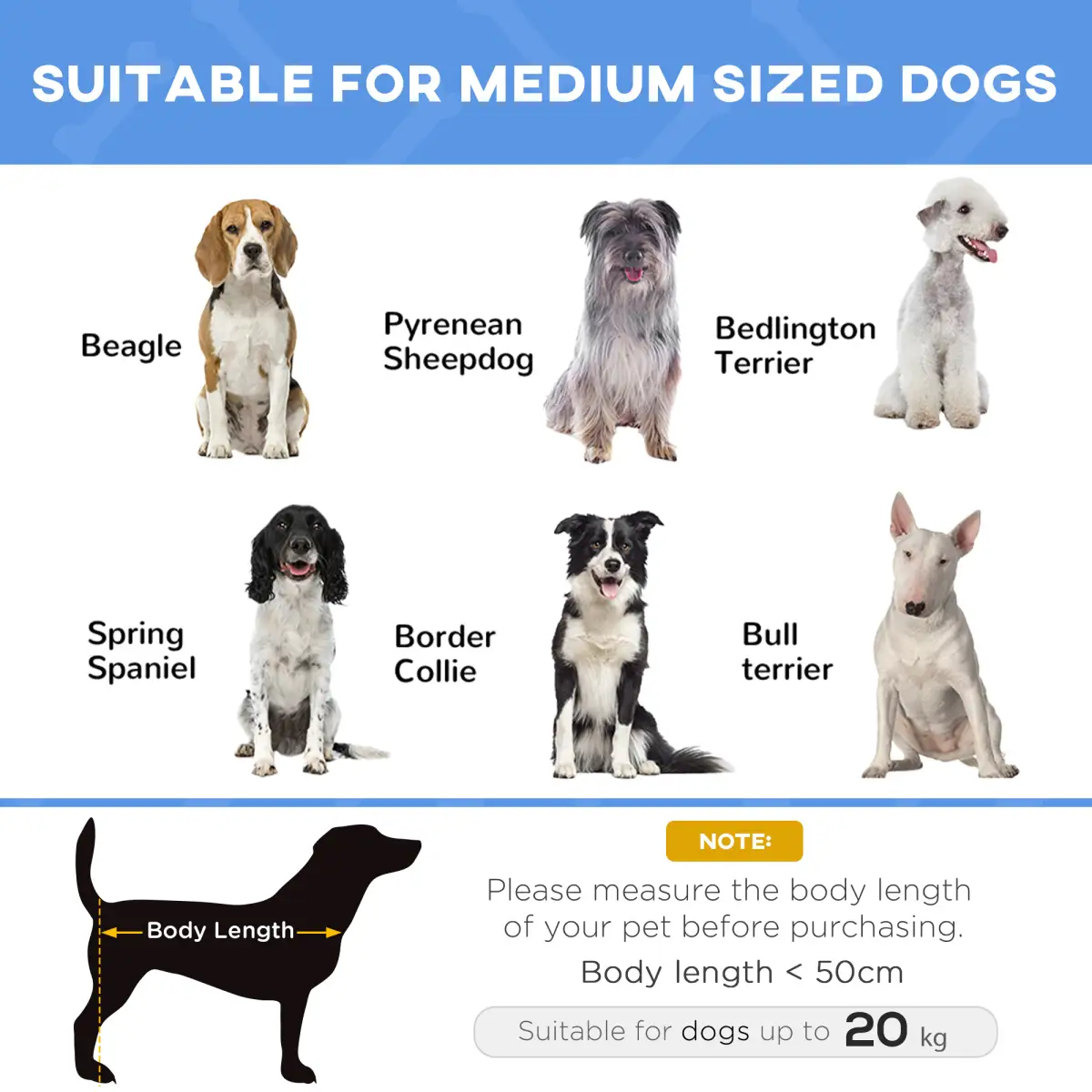 Pawhut Elevated Pet Bed Cool Cot Dog Cat Portable Folding Home Camping Hammock Foldable - Dog Beds