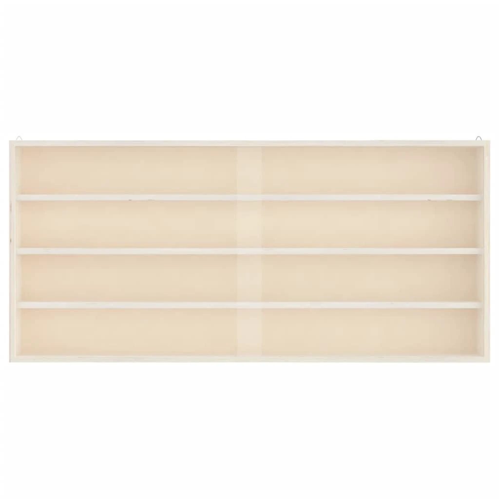 vidaXL vidaXL Wall Display Cabinet with Doors 40x8.5x37 cm - Display Cabinet