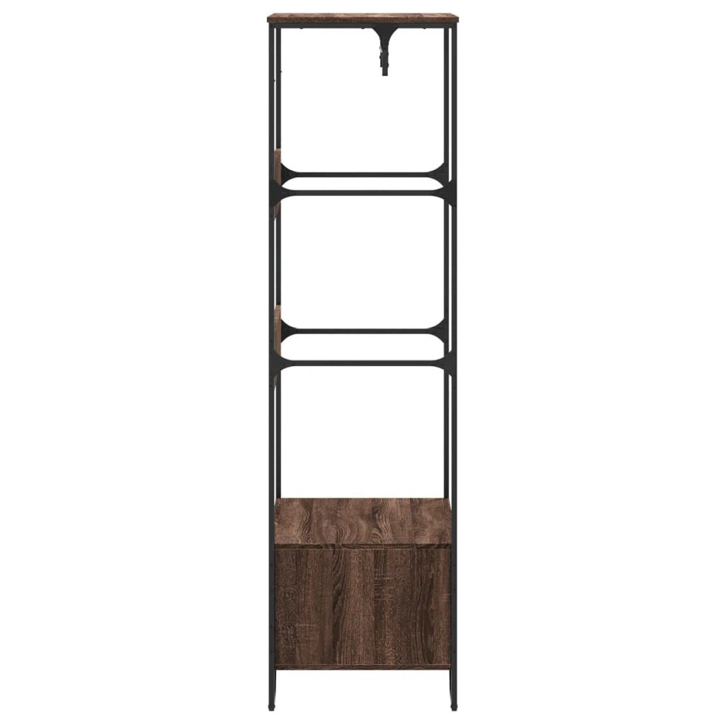 vidaXL vidaXL Wardrobe Black 90x50x180 cm Engineered Wood - Wardrobe