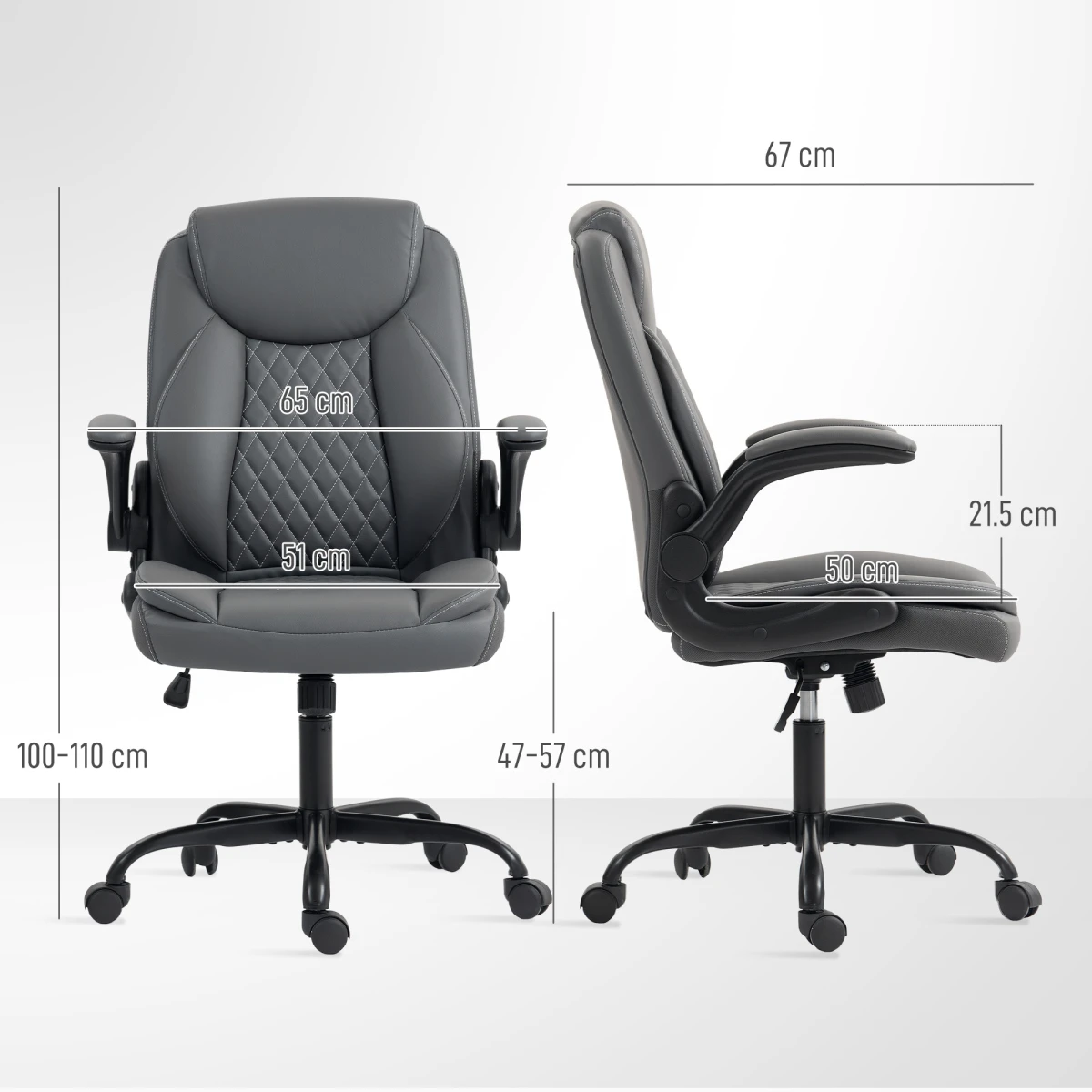 Quality Chair 46-54cm Ergonomic Office by N/A