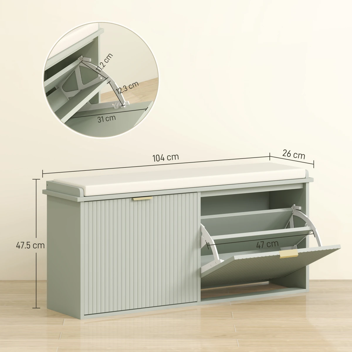 N/A Shoe Storage Cabine -