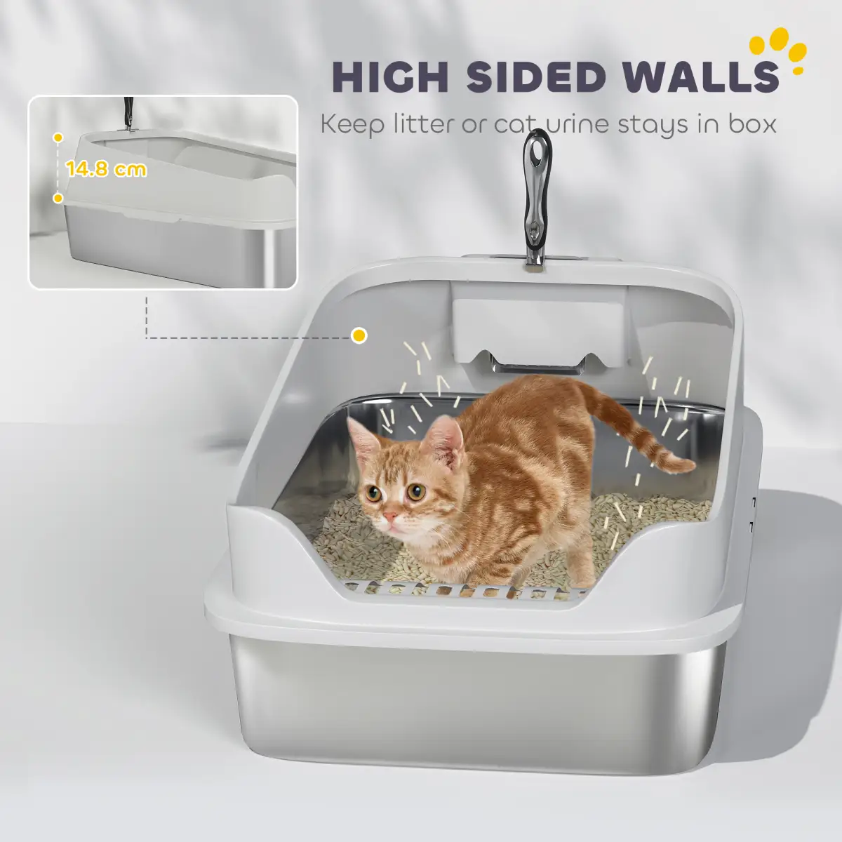 N/A Cat Litter Box - Cat Litter