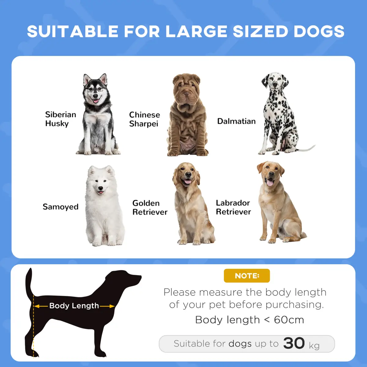 PawHut PawHut 92cm Elevated Dog Bed Cooling Raised Pet Cot UV Protection Canopy Blue - Dog Beds