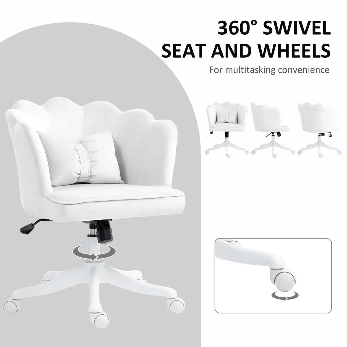 Premium Office Chair 54cm Lumbar Home Office by N/A