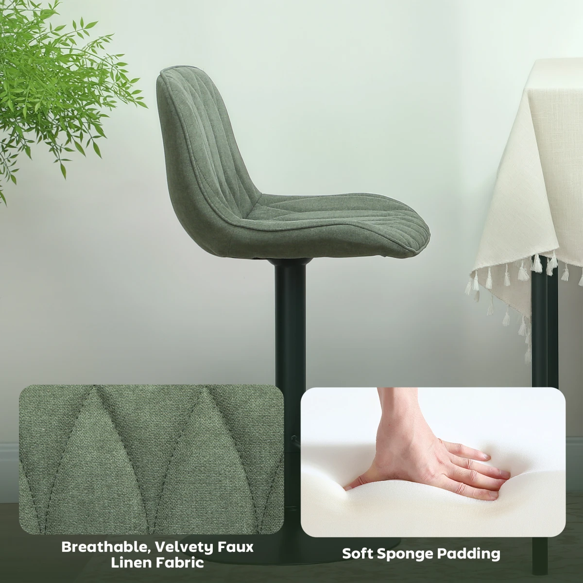 Height bar stool by N/A