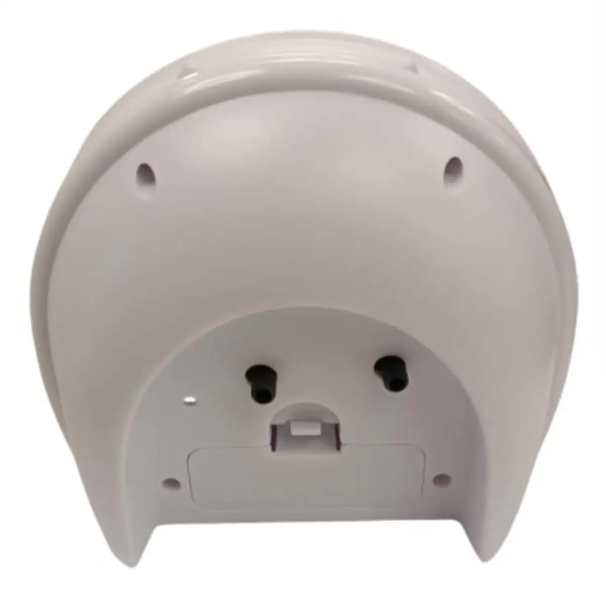 Acctim Acctim Jefferson Silent Sweep, Crescendo and Light features Bedside Alarm Clock in White - 16482 - Clock