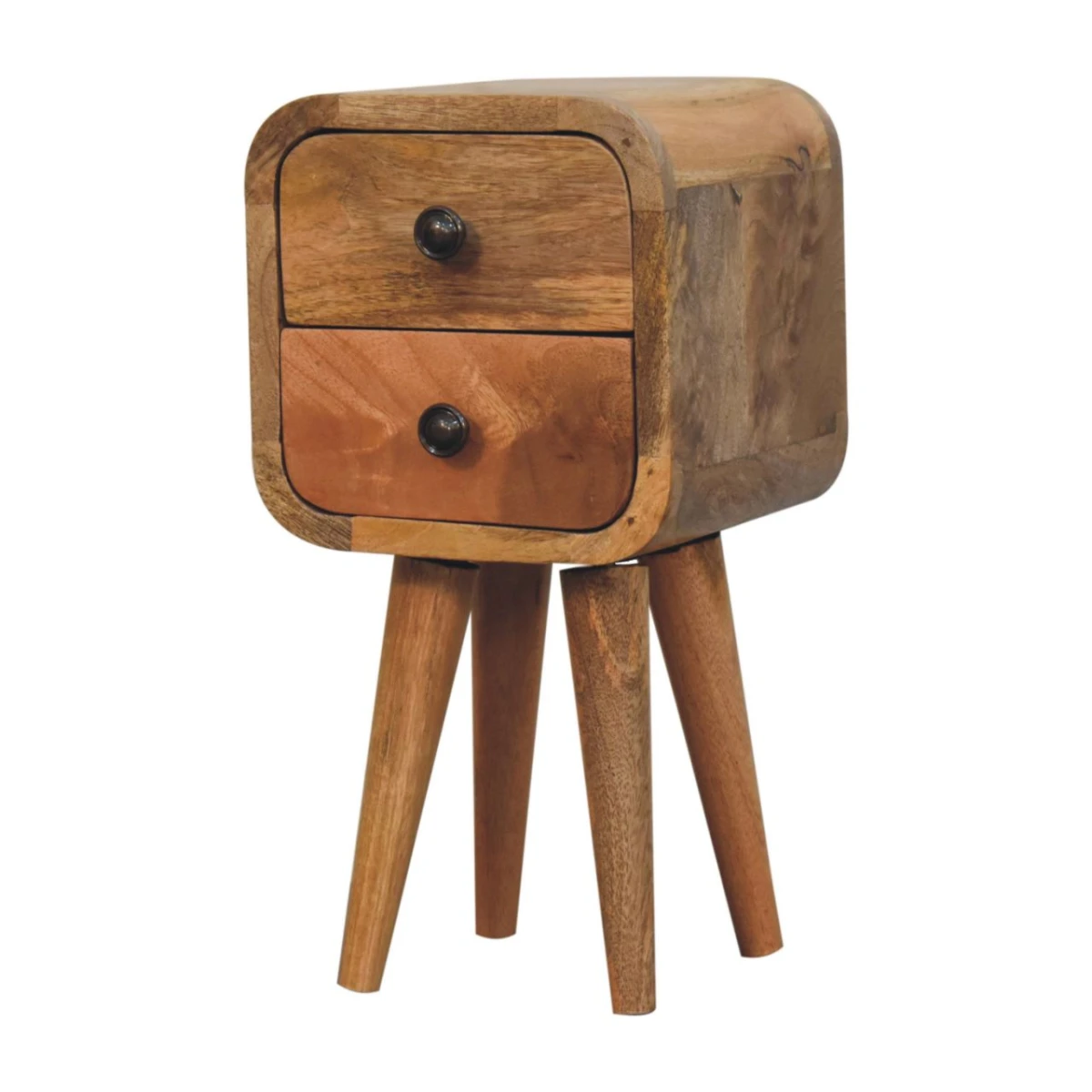 Artisan Furniture Artisan Bedside Table Compact 2-Drawer SmallSpace - Bedside Table