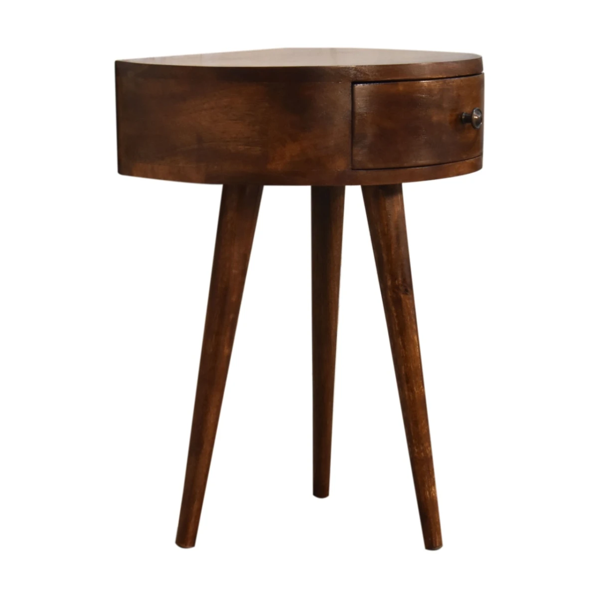 Artisan Furniture Artisan Bedside Chestnut SemiCircle Mango Bedroom - Bedside Table