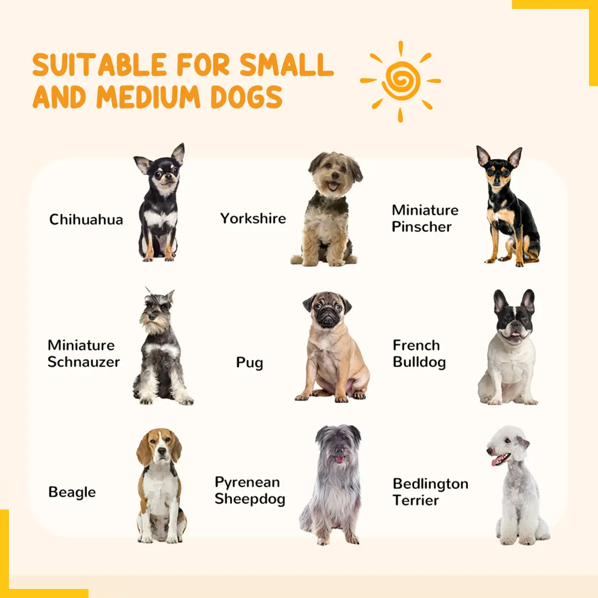PawHut PawHut 80cm 8 Panels Heavy-Duty Dog Playpen for Small, Medium Dogs - Pet Playpen