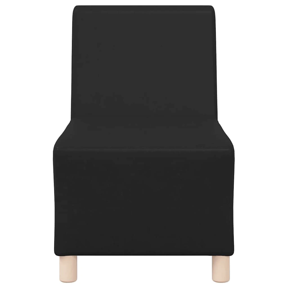 VidaXL Armless Sofa 55x74x82cm Faux Leather Living Room by vidaXL