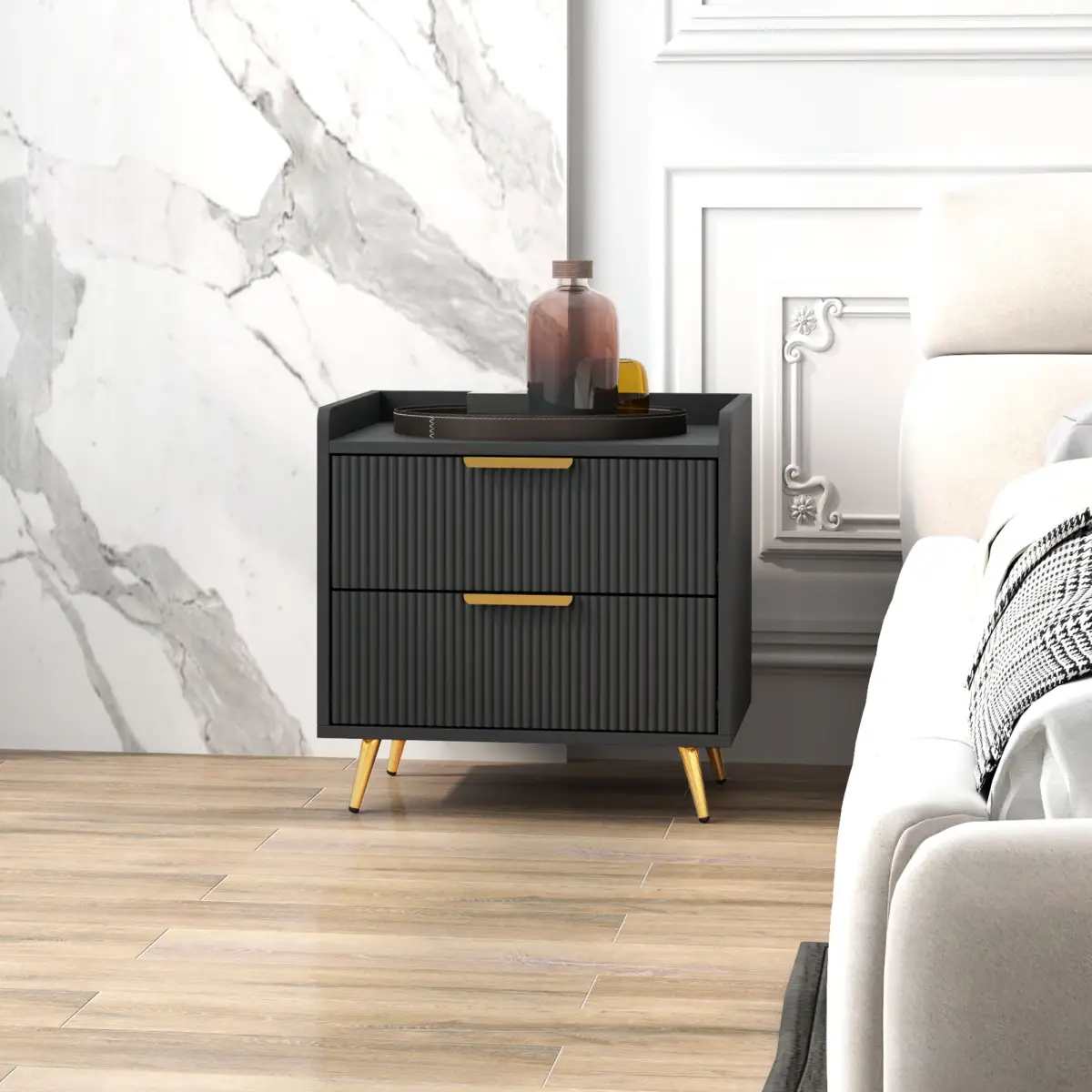 N/A Bedside Tables - Bedside Table