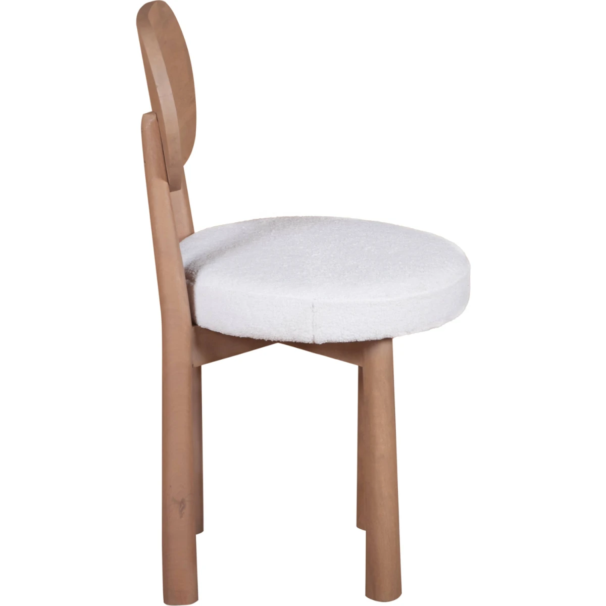 Indian Hub Indus Dining Chair 52x53x82 cm Mango Wood Home - Wooden Chairs