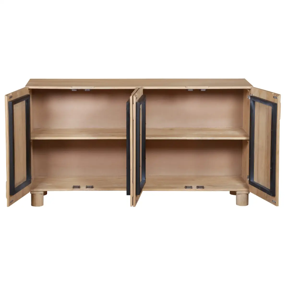 Indian Hub Austin Solid Wooden Extra Large Sideboard - Sideboard