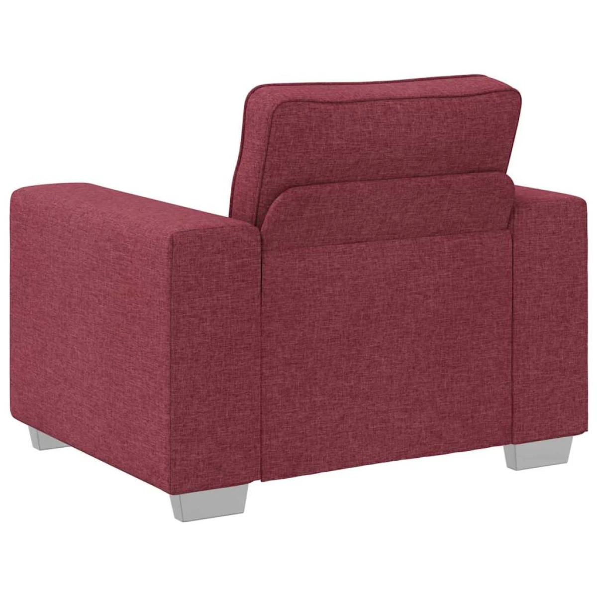 vidaXL VidaXL Sofa 100x77x82cm Wine Red Fabric for Living Room - Sofa