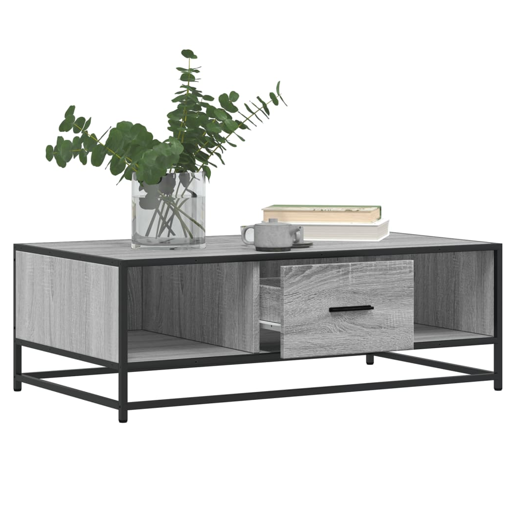 VidaXL Coffee Table 100x57x35 Metal Frame Home by vidaXL