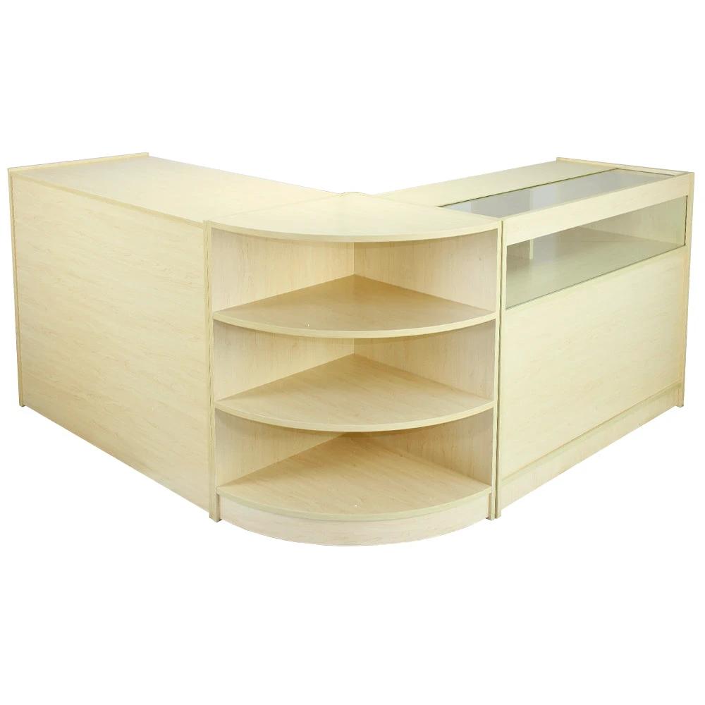 Zenith Maple Shop Counter & Retail Display Set by Monster Shop