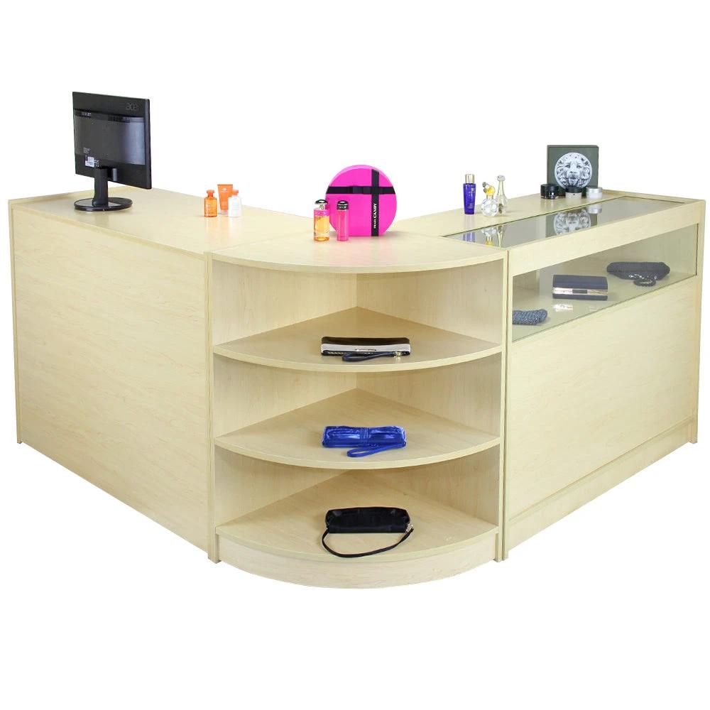Zenith Maple Shop Counter & Retail Display Set by Monster Shop