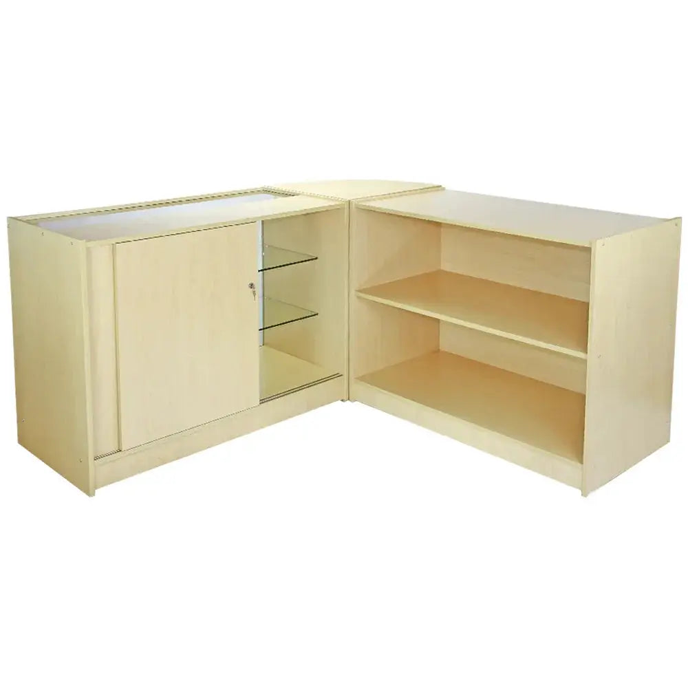 Monster Shop Saturn Maple Shop Counter & Retail Display Set -