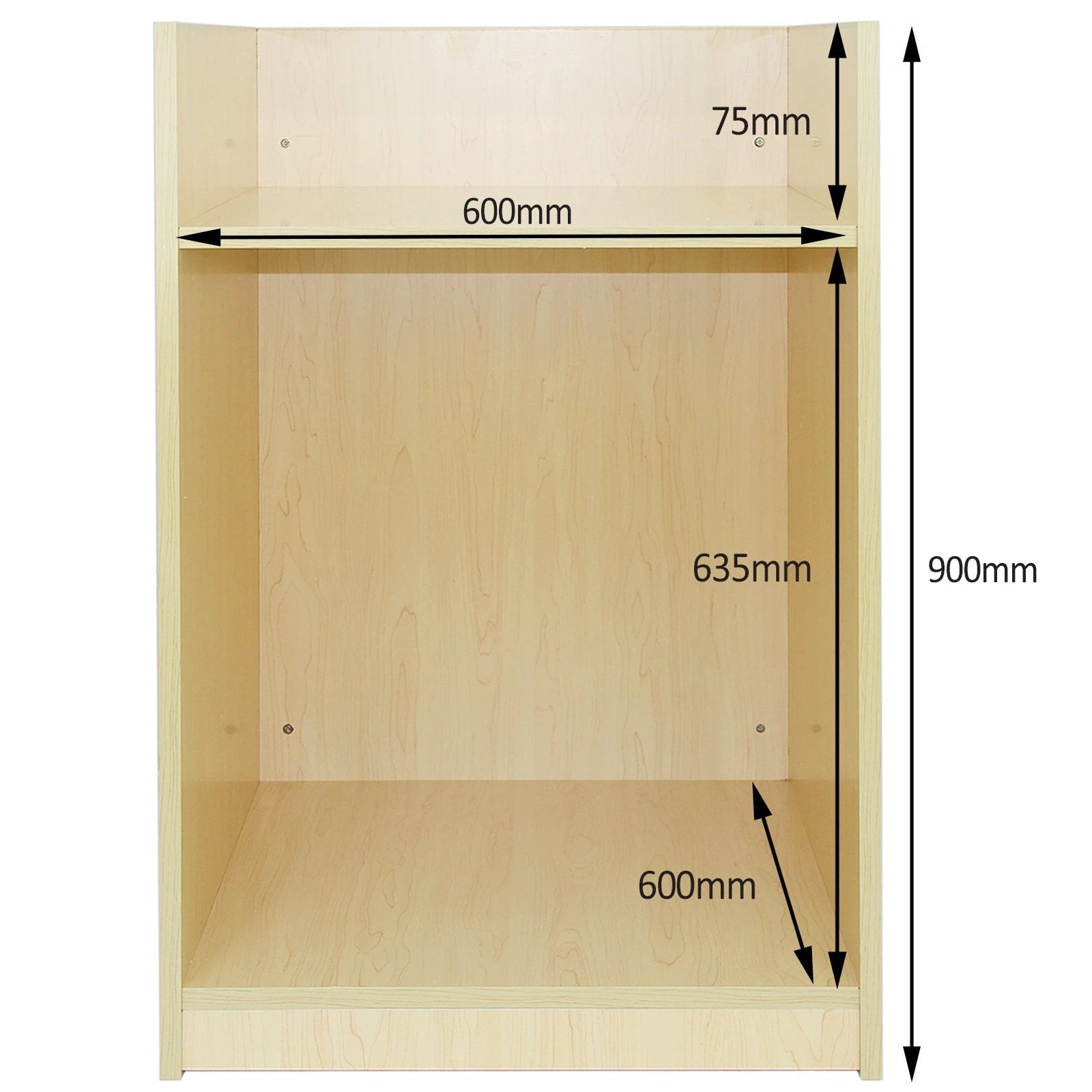 Monster Shop Shop Counter Till Block TB60 - Maple -