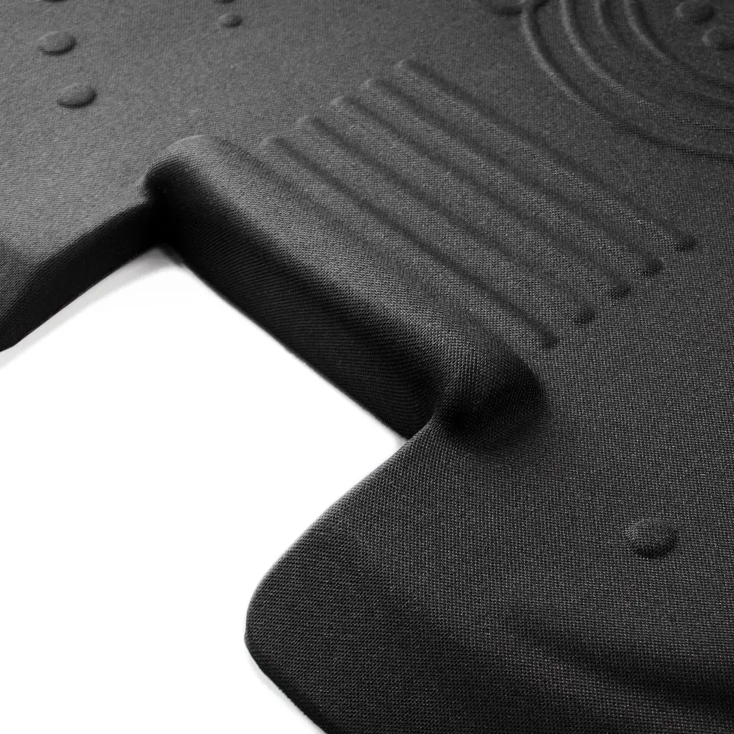 Floortex® AFS-TEX® 5000X Black Active Anti-Fatigue Mat - 66 x 90cm - Rug