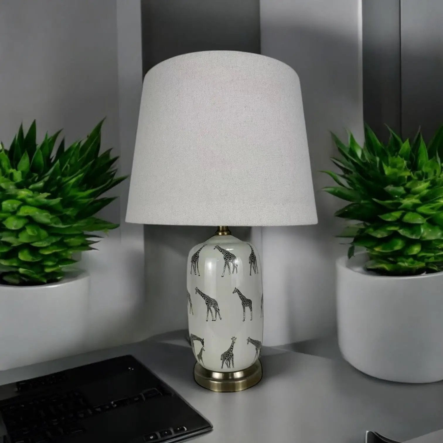 MSL 41CM LAMP AND SHADE - Lamp
