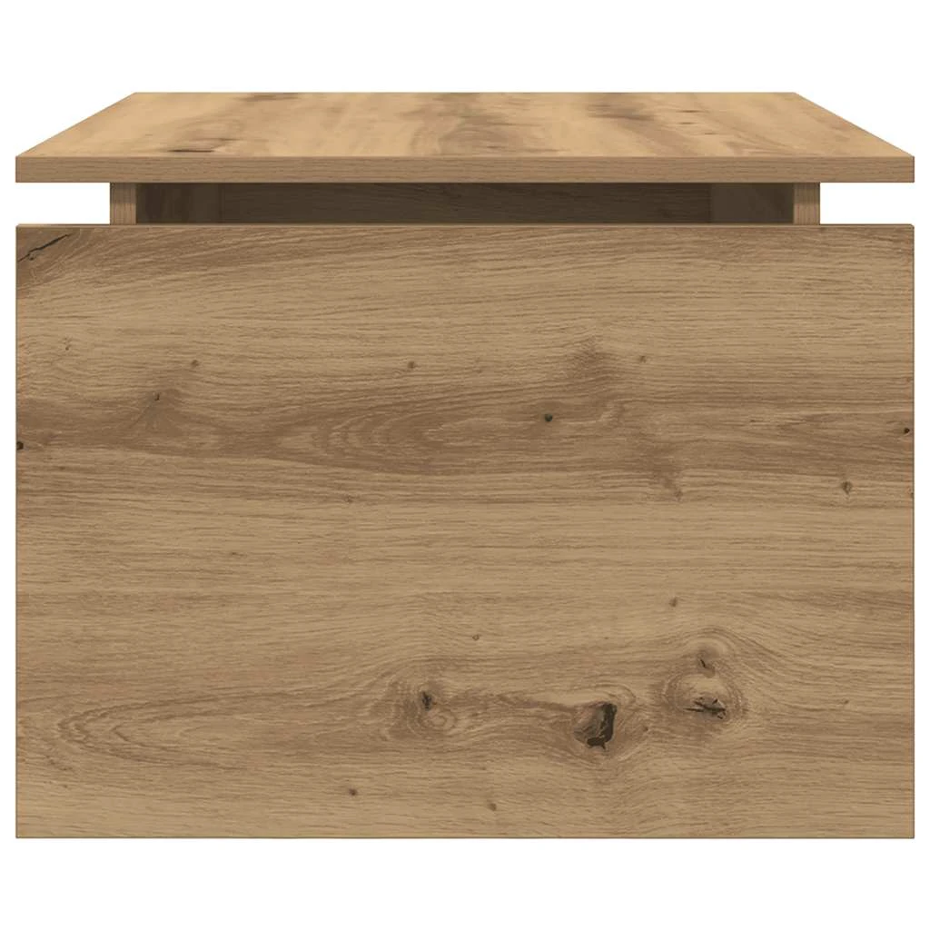 vidaXL VidaXL Coffee Table 68x50x38 cm Engineered Wood Moisture Resistant Sturdy Frame Living Room - Coffee Table