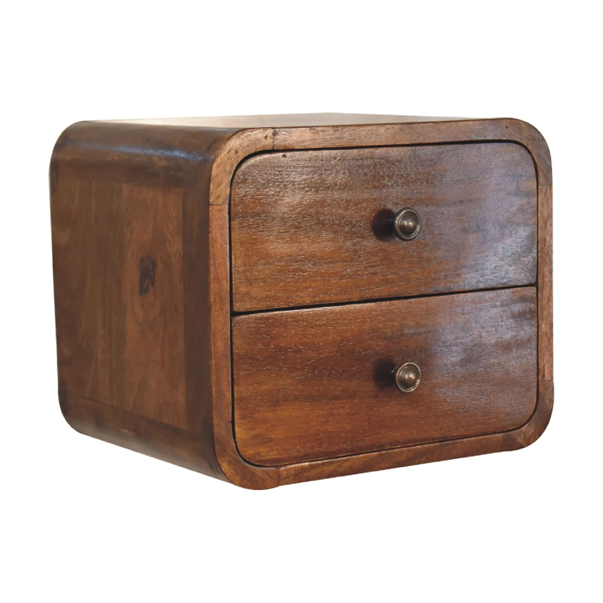 Artisan Bedside Mini Mango Two-Drawer Nightstand by Artisan Furniture