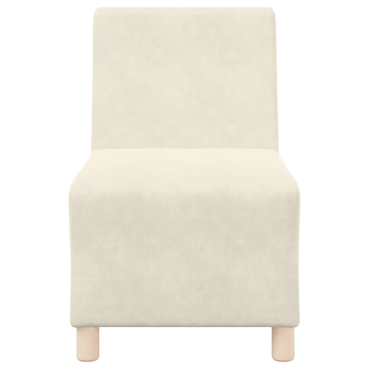 VidaXL Modular Sofa 55x74x82 Cm Velvet Armless Living Room by vidaXL