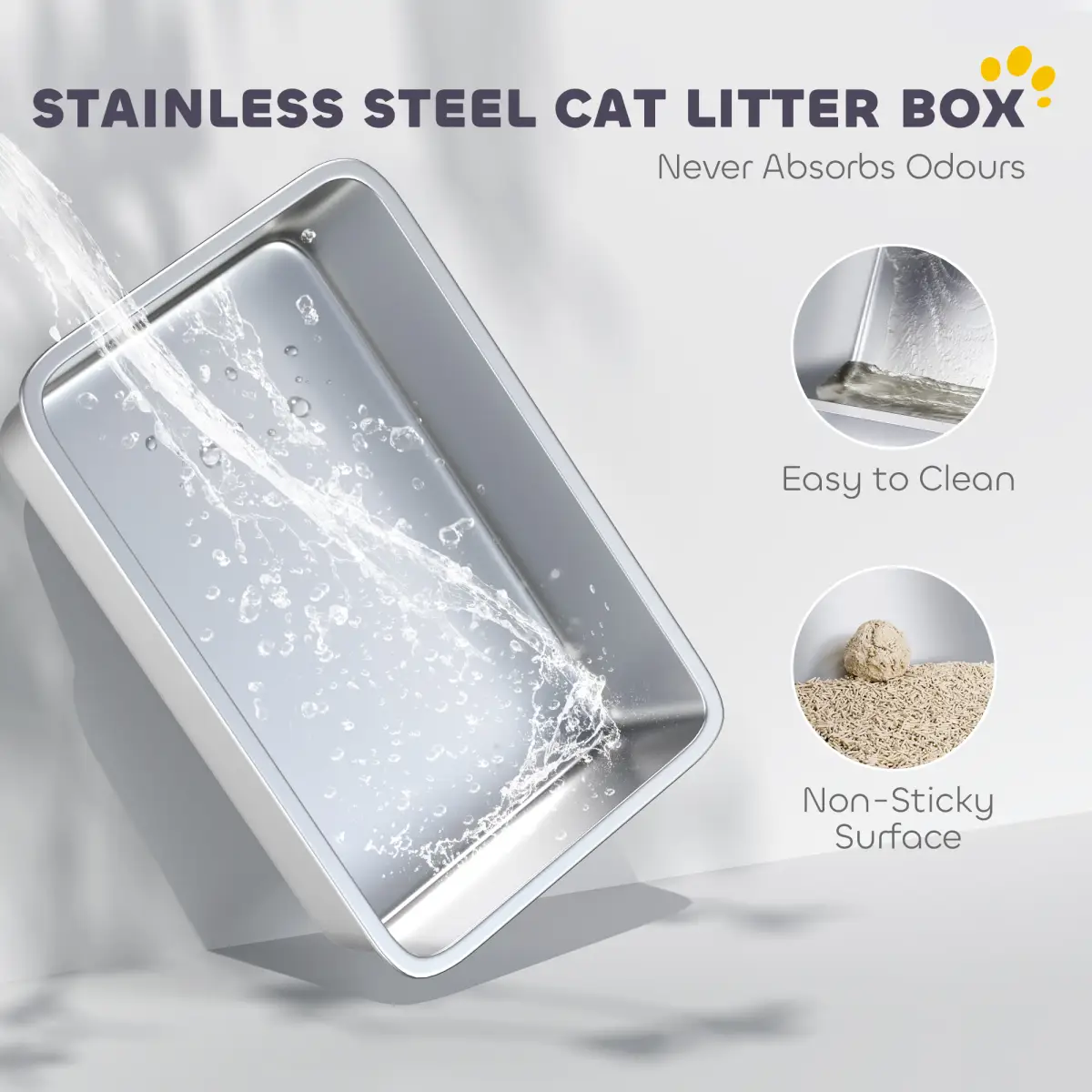 N/A Cat Litter Box - Cat Litter