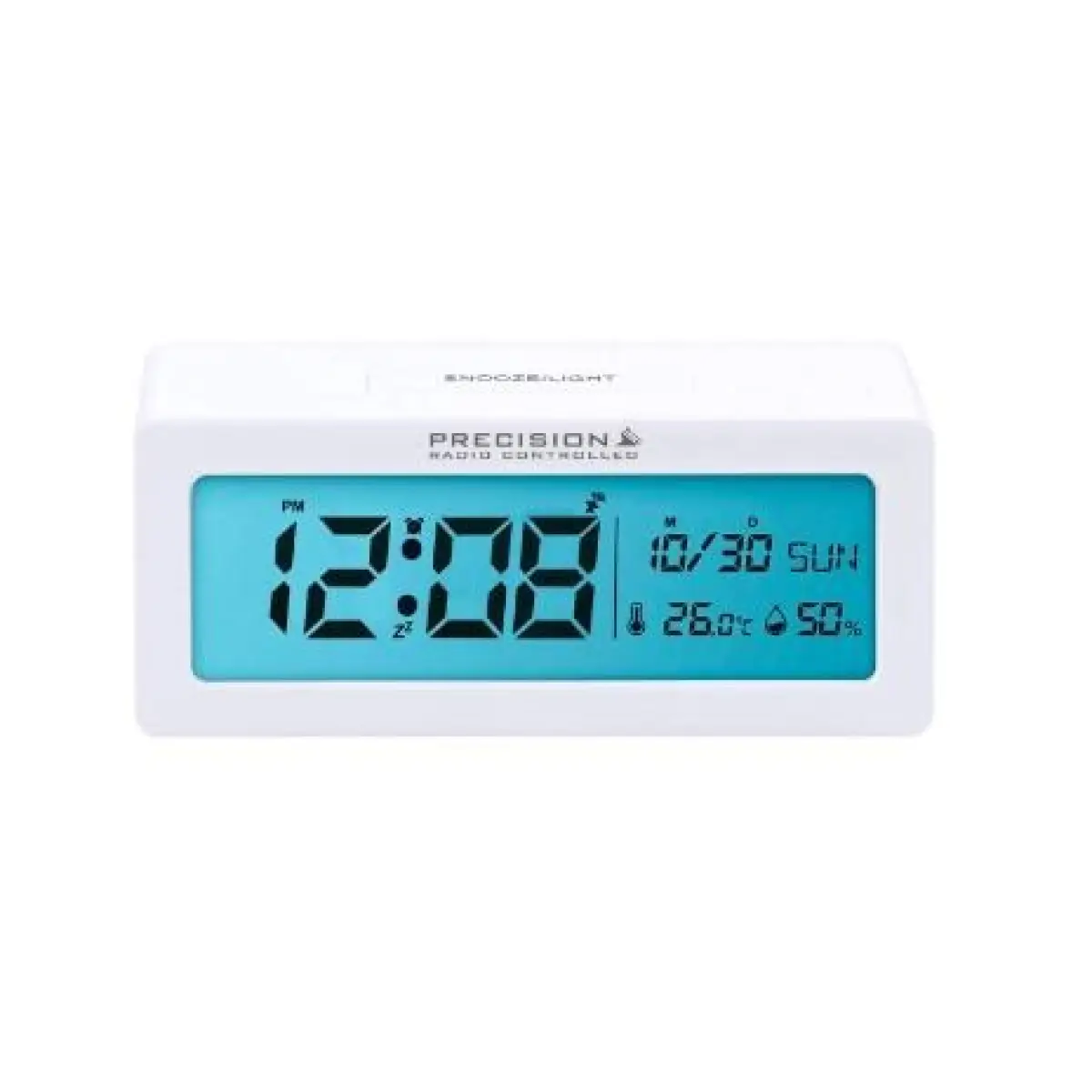 Precision Precision Radio Controlled Digital Alarm Clock AP061 - Clock