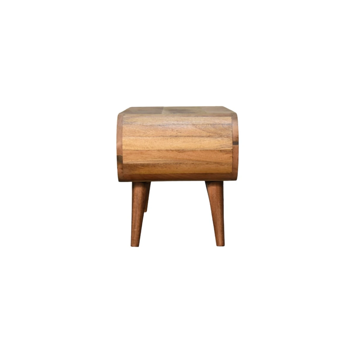 Artisan Furniture Amaya Coffee Table Medium Solid Mango Wood Nordic Style Oak Finish For Family Living Rooms by Artisan Furniture