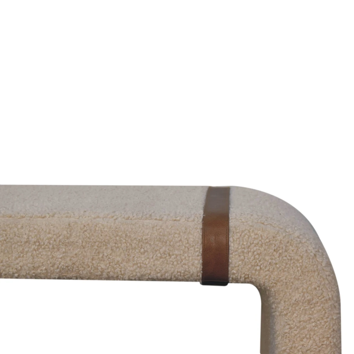 Artisan Furniture Artisan Bench Belted Leather Straps Living Room - Bench