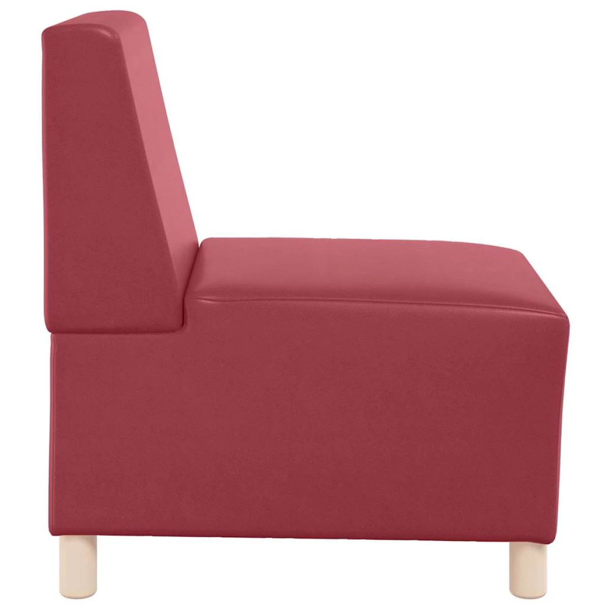 VidaXL Modular Sofa Unit 55x74x82 cm Faux Leather Living by vidaXL