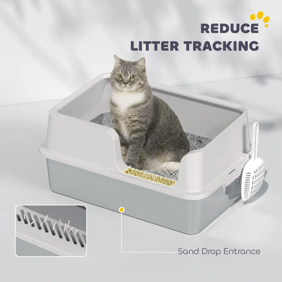 N/A Cat Litter Box - Cat Litter