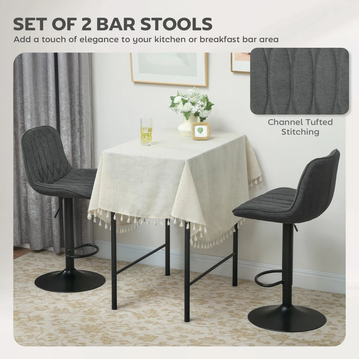 Height bar stool by N/A
