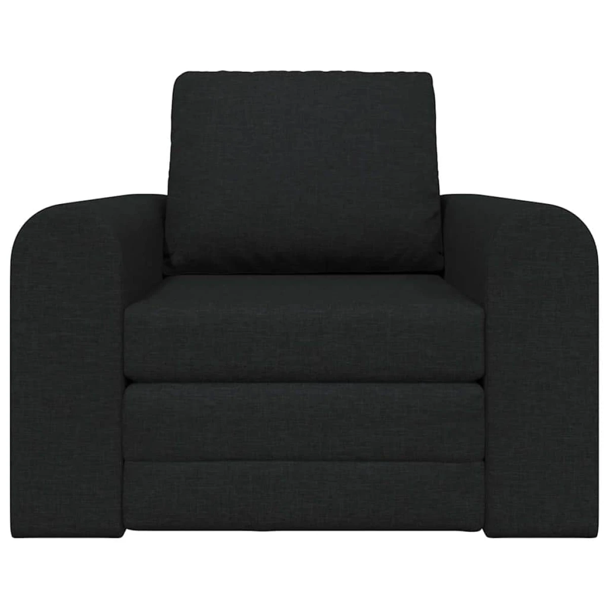 vidaXL VidaXL Armchair 98 By 71 By 83 Cm Black Fabric For Reading - Sofa Bed